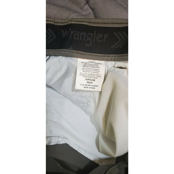 Wrangler Men's Casual Slacks Pants Sz 32/38 Khaki - Picture 7 of 7